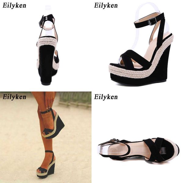 fashion summer peep toe sandals women shoes buckle ankle strap leisure platform wedges high heels 15cm 230306, Black
fashion summer peep toe sandals women shoes buckle ankle strap leisure platform wedges high heels 15cm 230306, Black