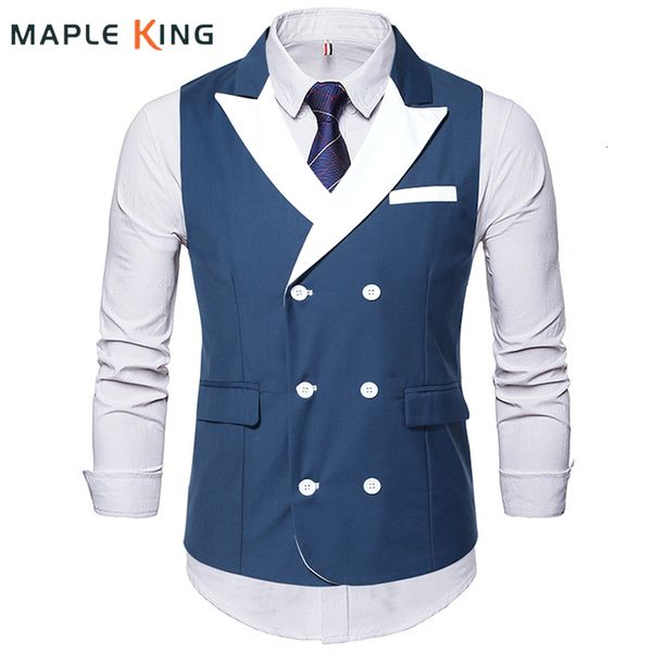 men's vests formal suit vest for men chaleco hombre elegante double breasted wedding party formal slim fit sleeveless jacket mens waist, Black;white
men's vests formal suit vest for men chaleco hombre elegante double breasted wedding party formal slim fit sleeveless jacket mens waist, Black;white