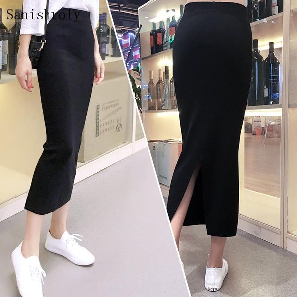 dresses 2021 autumn winter knitted skirt women elastic high waist split sheath bodycon sweater skirt office ladies long pencil skirts, White;black
dresses 2021 autumn winter knitted skirt women elastic high waist split sheath bodycon sweater skirt office ladies long pencil skirts, White;black