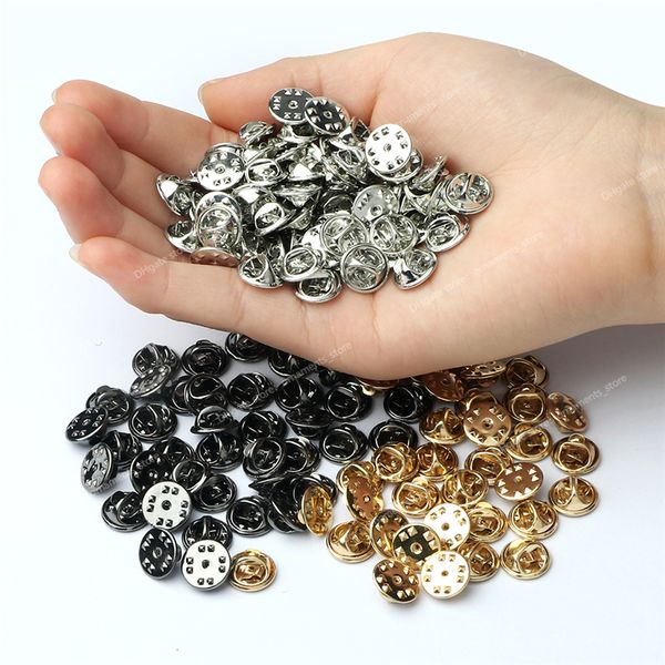 20 50 80 100pcs colorful metal brooch pin back squeeze badge holder butterfly clasp clutch care cap for diy jewelry making craft jewelry mak, Blue;slivery
20 50 80 100pcs colorful metal brooch pin back squeeze badge holder butterfly clasp clutch care cap for diy jewelry making craft jewelry mak, Blue;slivery