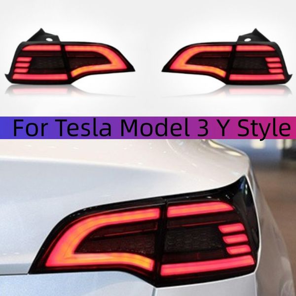car tail lights for tesla model 3 taillight assembly model-y modified led scanning running light streamer turn signal
car tail lights for tesla model 3 taillight assembly model-y modified led scanning running light streamer turn signal