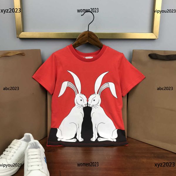 luxury summer kids designer symmetrical rabbit pattern t shirt fashion printed short sleeve baby round neck tees new arriv, Blue
luxury summer kids designer symmetrical rabbit pattern t shirt fashion printed short sleeve baby round neck tees new arriv, Blue