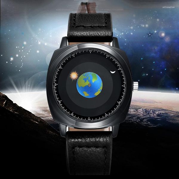 wristwatches addies watch fashion creative design rotation earth sun moon watches men casual leather band quartz relogio masculino, Slivery;brown
wristwatches addies watch fashion creative design rotation earth sun moon watches men casual leather band quartz relogio masculino, Slivery;brown