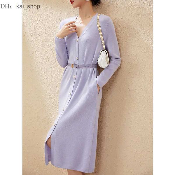 casual dresses all wool thickened knitting dress v-neck autumn and winter hepburn style skirt french long 11, Black;gray
casual dresses all wool thickened knitting dress v-neck autumn and winter hepburn style skirt french long 11, Black;gray