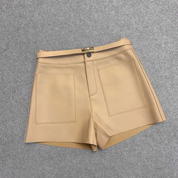 women's shorts mewe real sheepskin leather shorts women casual genuine leather shorts 230418, White;black
women's shorts mewe real sheepskin leather shorts women casual genuine leather shorts 230418, White;black