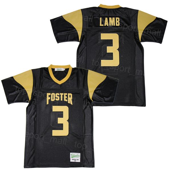 high school football 3 ceedee lamb jersey foster falcons moive for sport fans team color black sewing and stitched breathable pure cotton co
high school football 3 ceedee lamb jersey foster falcons moive for sport fans team color black sewing and stitched breathable pure cotton co