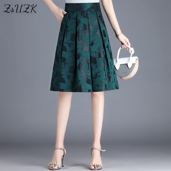 dresses zuzk women jacquard pleated skirt new high wasit kneelenght aline skirt fashion office lady wear skirt jupe, Black;gray
dresses zuzk women jacquard pleated skirt new high wasit kneelenght aline skirt fashion office lady wear skirt jupe, Black;gray