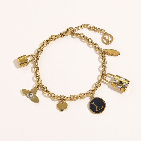 fashion bracelets women bangle designer jewelry letter pendant 18k gold plated stainless steel bracelet womens wedding gifts, Golden;silver
fashion bracelets women bangle designer jewelry letter pendant 18k gold plated stainless steel bracelet womens wedding gifts, Golden;silver