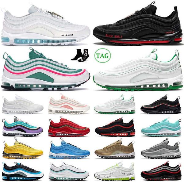 97s mens running shoes for womens mschf lil nas x satan jesus triple white black pine green reflective bred cherry outdoor trainers sports
97s mens running shoes for womens mschf lil nas x satan jesus triple white black pine green reflective bred cherry outdoor trainers sports
