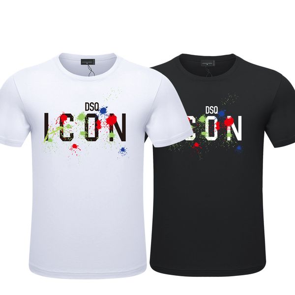 cotton twill men's t-shirt summer dsq2 round neck half sleeve men's fashion brand cotton men's short sleeve youth underlay sh, White;black
cotton twill men's t-shirt summer dsq2 round neck half sleeve men's fashion brand cotton men's short sleeve youth underlay sh, White;black
