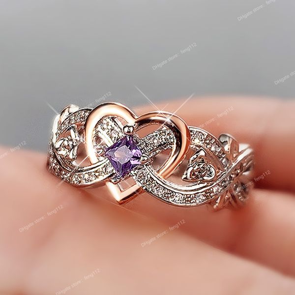 creative women's heart rings with romantic rose flower design wedding engagement love rings aesthetic jewelry fashion jewelryrings jewe, Golden;silver
creative women's heart rings with romantic rose flower design wedding engagement love rings aesthetic jewelry fashion jewelryrings jewe, Golden;silver