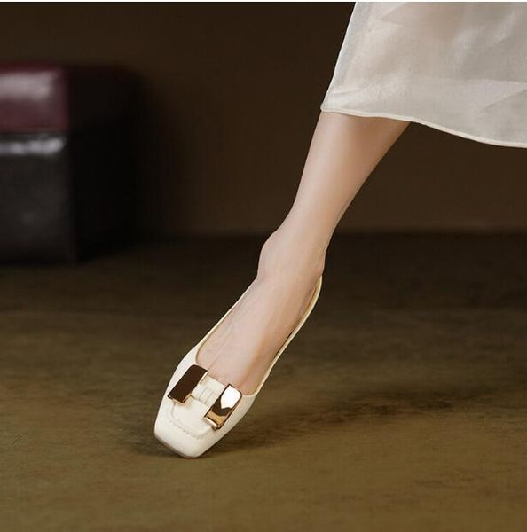 outdoor low heel casual shoes women 2023 summer leather square toe office shoes lady pumps, Black
outdoor low heel casual shoes women 2023 summer leather square toe office shoes lady pumps, Black