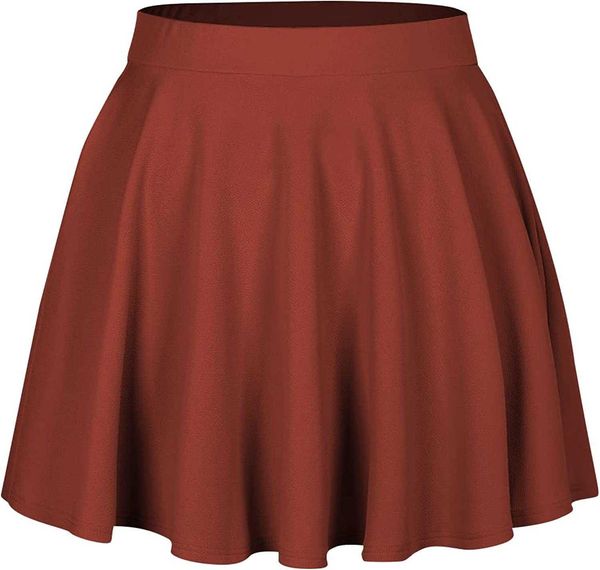 romwe women's plus size stretchy elastic waist flared casual mini skater skirt, Black
romwe women's plus size stretchy elastic waist flared casual mini skater skirt, Black