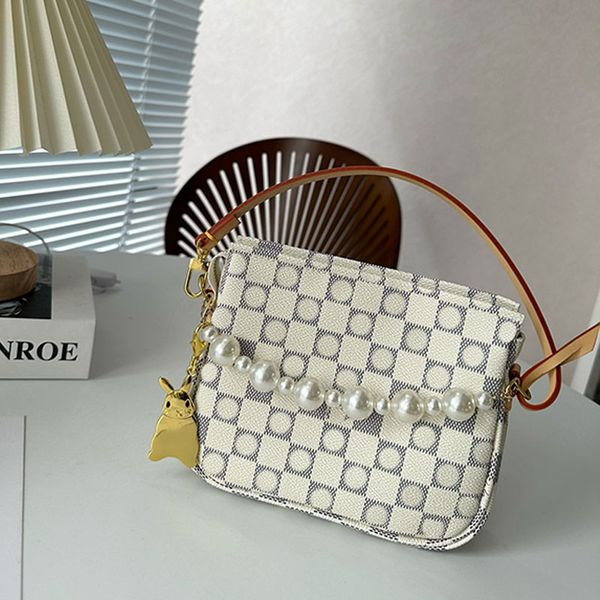 underarm shoulder bag women handbag purse hobo crossbody bags pearl decoration chain wallet checkered printing genuine leather lady clutch
underarm shoulder bag women handbag purse hobo crossbody bags pearl decoration chain wallet checkered printing genuine leather lady clutch