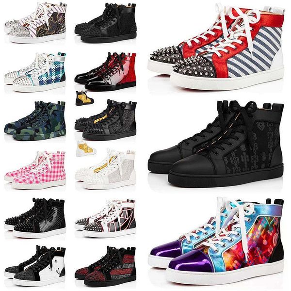 with box 2023 designer christians red-bottoms shoes2022 ss designer shoes dress spikes sports sneakers loafers big size us hpk, Black
with box 2023 designer christians red-bottoms shoes2022 ss designer shoes dress spikes sports sneakers loafers big size us hpk, Black