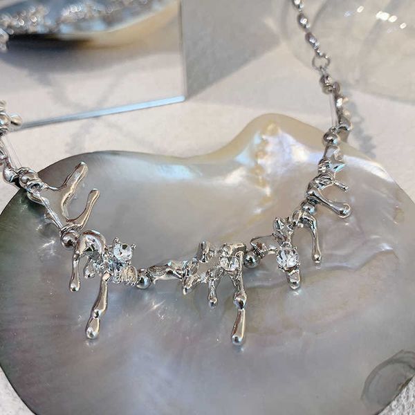 pendant necklaces fashion metal irregular waterdrop shape pendant hip hop chokers necklaces for women clavicle trendy goth statement jewelry, Silver
pendant necklaces fashion metal irregular waterdrop shape pendant hip hop chokers necklaces for women clavicle trendy goth statement jewelry, Silver