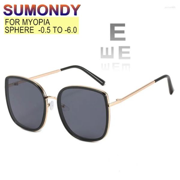 sunglasses sumondy prescription myopia -0.5 to -6.0 men women uv400 polarized nearsighted glasses astigmatism customizable su11, Black
sunglasses sumondy prescription myopia -0.5 to -6.0 men women uv400 polarized nearsighted glasses astigmatism customizable su11, Black