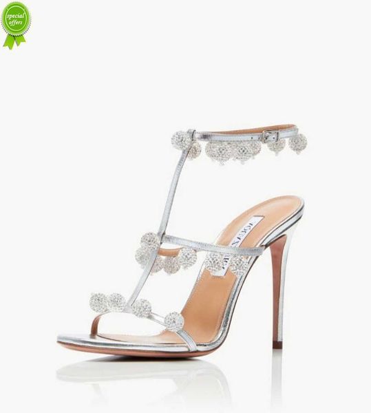 designer sandals design high luxury heel aquazzura cha crystal shoes sandal quality designers heels womens sandals party wedding dress heel, Black
designer sandals design high luxury heel aquazzura cha crystal shoes sandal quality designers heels womens sandals party wedding dress heel, Black