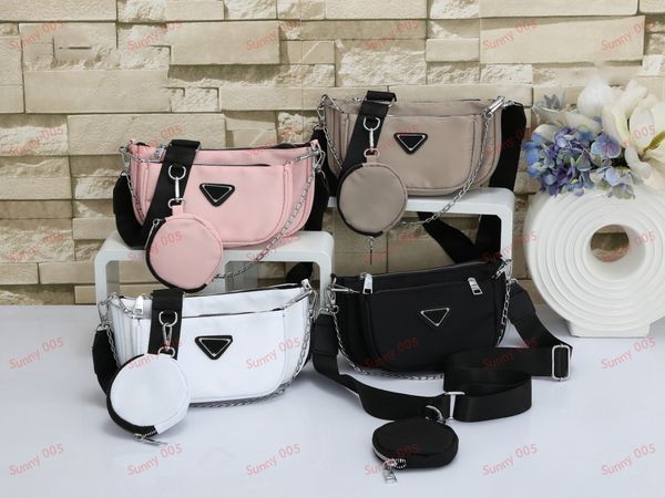 3-piece set of one piece crossbody bag mobile phone bags designer chain satchel luxury small round coin wallet pendant cloth bale
3-piece set of one piece crossbody bag mobile phone bags designer chain satchel luxury small round coin wallet pendant cloth bale