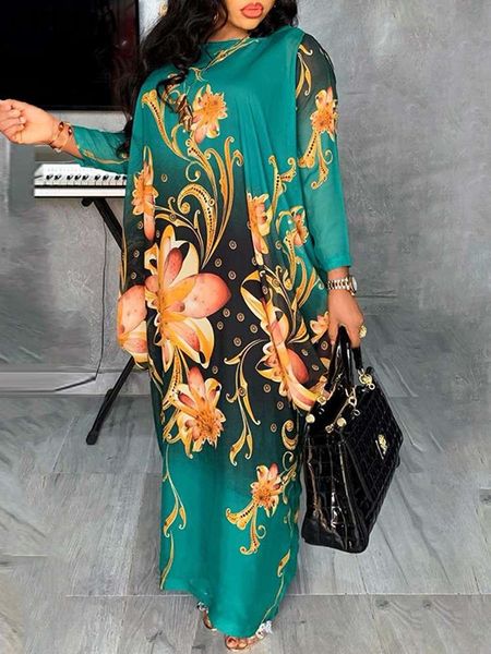 dresses bohemian maxi long dress vonda 2022 fashion women long sleeve floral printed holiday dress fashion pleated party vestidos, Black;gray
dresses bohemian maxi long dress vonda 2022 fashion women long sleeve floral printed holiday dress fashion pleated party vestidos, Black;gray