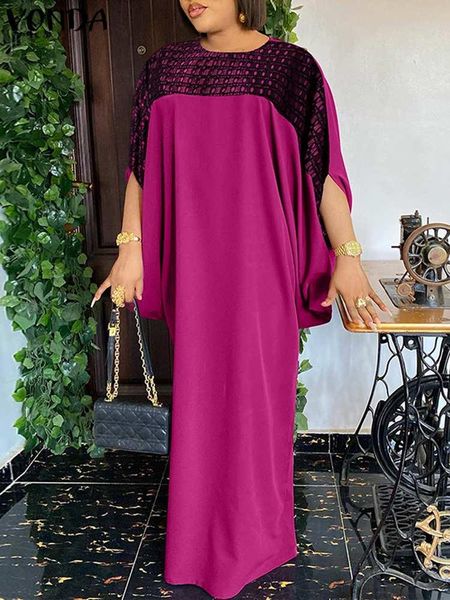 dresses women maxi party sundress 2022 vintage half sleeve dress vonda bohemian crochet patchwork vestidos femininas sundress femme, Black;gray
dresses women maxi party sundress 2022 vintage half sleeve dress vonda bohemian crochet patchwork vestidos femininas sundress femme, Black;gray