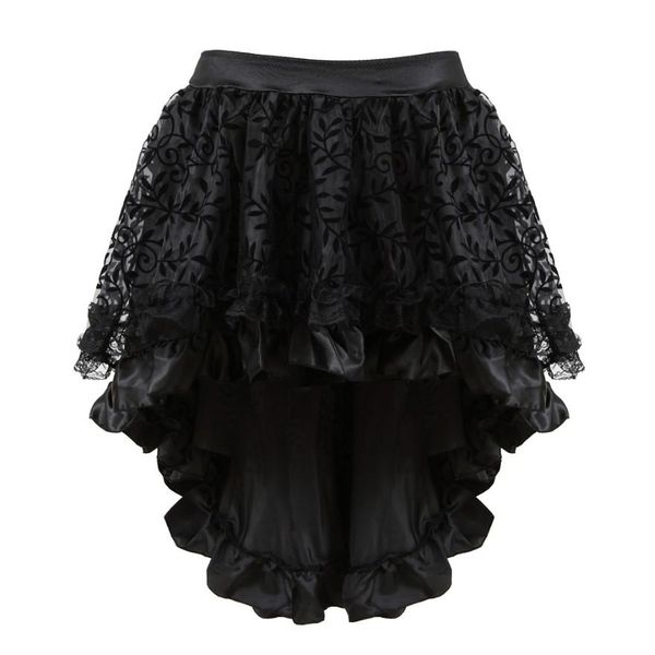dresses women gothic floral lace ruffled skirt asymmetrical high low skirt steampunk pirate skirts halloween costumes plus size, White;black
dresses women gothic floral lace ruffled skirt asymmetrical high low skirt steampunk pirate skirts halloween costumes plus size, White;black