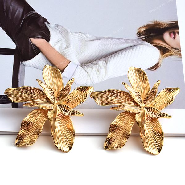 statement gold color metal flower earrings high-quality fashion trend jewelry accessories for women wholesale earringsdangle earrings fashio, Silver
statement gold color metal flower earrings high-quality fashion trend jewelry accessories for women wholesale earringsdangle earrings fashio, Silver