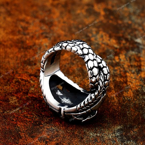 aragorn ii barahir snake stainless steel men ring jewelry br8-599 fashion jewelryrings, Golden;silver
aragorn ii barahir snake stainless steel men ring jewelry br8-599 fashion jewelryrings, Golden;silver