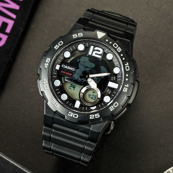 luxury watch casioss watch men's waterproof leisure fashion student movement men's watch aeq-110w, Black;brown
luxury watch casioss watch men's waterproof leisure fashion student movement men's watch aeq-110w, Black;brown