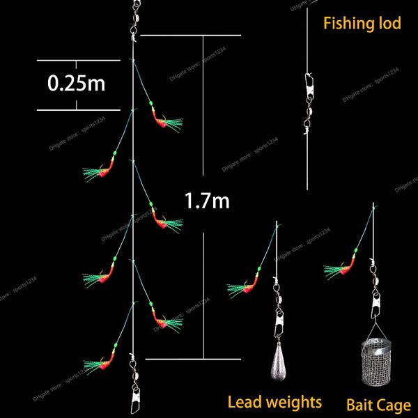 5 packs sabiki sea fishing lures rigs hooks saltwater soft fishing lure tackle for big game de pesca fishingfishing lures fish sabiki rigs s
5 packs sabiki sea fishing lures rigs hooks saltwater soft fishing lure tackle for big game de pesca fishingfishing lures fish sabiki rigs s