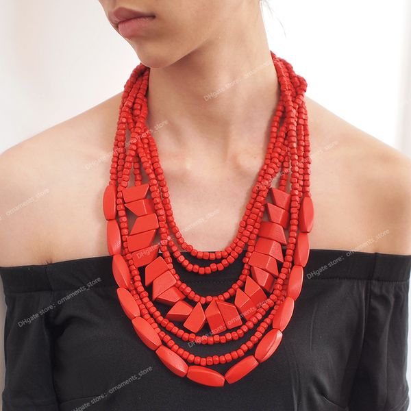 bohemian multilayer wood bead choker necklaces for women handmade beaded statement necklace jewelry 8 colors fashion jewelrynecklace beaded, Silver
bohemian multilayer wood bead choker necklaces for women handmade beaded statement necklace jewelry 8 colors fashion jewelrynecklace beaded, Silver