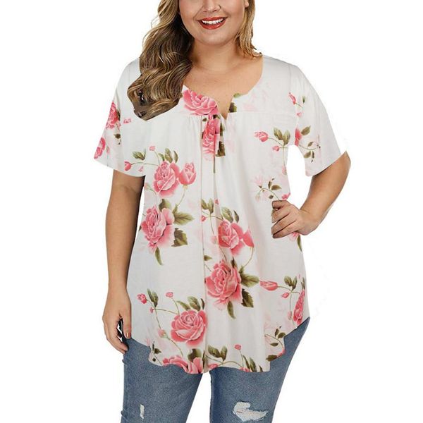 t-shirt big size 5xl summer woman tshirt short sleeve button printed tshirts female fat mm plus size women clothing large size, Black
t-shirt big size 5xl summer woman tshirt short sleeve button printed tshirts female fat mm plus size women clothing large size, Black