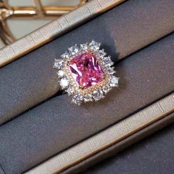 luxury flower pink diamond finger ring 925 sterling silver party wedding band rings for women bridal promise finger jewelry, Slivery;golden
luxury flower pink diamond finger ring 925 sterling silver party wedding band rings for women bridal promise finger jewelry, Slivery;golden