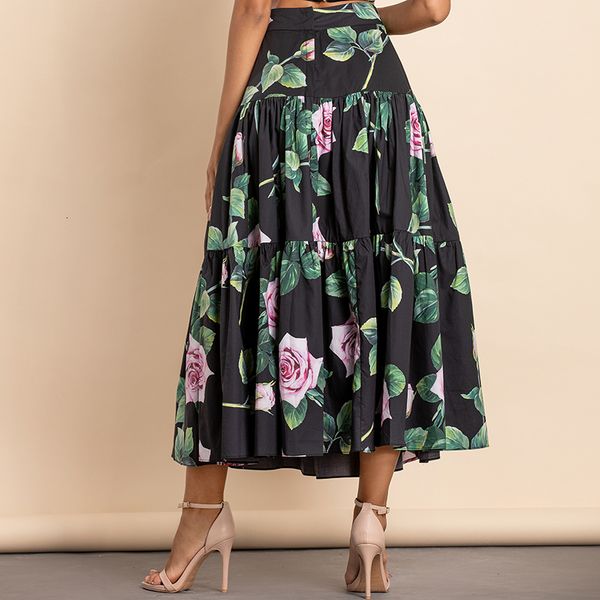 skirts plus size 3xs-10xl runway designer summer fashion mini skirt women high waist vintage rose flower print elegant skirts 230418, Black
skirts plus size 3xs-10xl runway designer summer fashion mini skirt women high waist vintage rose flower print elegant skirts 230418, Black