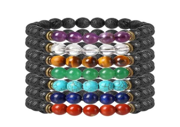 jln lava beaded strands bracelet yoga energy stone lapislazuli ojo de tigre seven chakra stretch power beads for man woman gift9714306, Black
jln lava beaded strands bracelet yoga energy stone lapislazuli ojo de tigre seven chakra stretch power beads for man woman gift9714306, Black