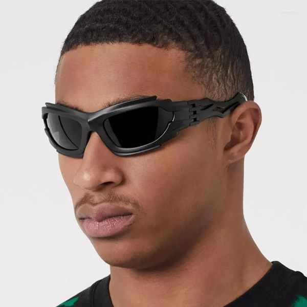Sunglasses Fashion Y2K Punk Irregular Driving Sun Glasses Men Hip Hop Shades Goggle UV Protection Outdoor Eyewear
Sunglasses Fashion Y2K Punk Irregular Driving Sun Glasses Men Hip Hop Shades Goggle UV Protection Outdoor Eyewear