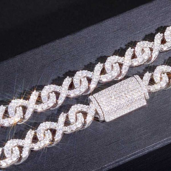 pass diamond tester s925 silver with gra vvs moissanite cuban chain 9mm unique hip hop necklace for men's jewelry
pass diamond tester s925 silver with gra vvs moissanite cuban chain 9mm unique hip hop necklace for men's jewelry