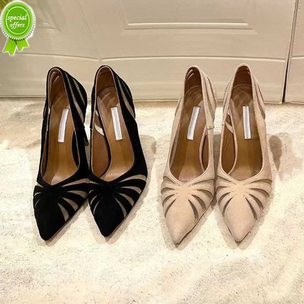 designer sandals new shoes aquazzura for women genuine leather super high thin heels spring autumn luxury designer female shoes 10cmpumps fo, Black
designer sandals new shoes aquazzura for women genuine leather super high thin heels spring autumn luxury designer female shoes 10cmpumps fo, Black