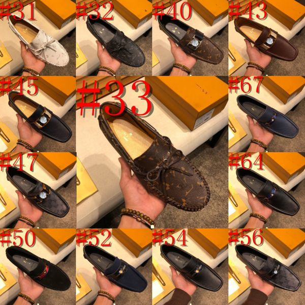 37model genuine leather designer slip on dress shoes brogues wedding party business flats classic brand casual loafers size 38-46, Black
37model genuine leather designer slip on dress shoes brogues wedding party business flats classic brand casual loafers size 38-46, Black