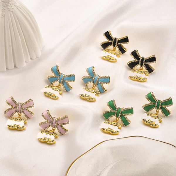 fashion style designer bow letter stud earrings elegant letter earring for women brand jewelry accessory gifts high quality, Golden;silver
fashion style designer bow letter stud earrings elegant letter earring for women brand jewelry accessory gifts high quality, Golden;silver