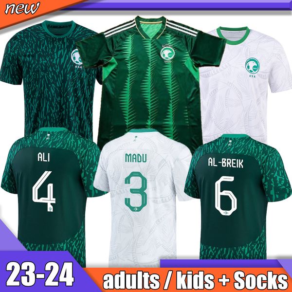 salem 2023 2024 saudi arabia soccer jerseys firas almalki men al-shehri nawaf kanno kids kit 22 23 24 national team salman home green footba, Black;yellow
salem 2023 2024 saudi arabia soccer jerseys firas almalki men al-shehri nawaf kanno kids kit 22 23 24 national team salman home green footba, Black;yellow