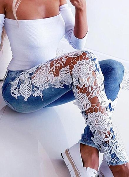 jeans donsignet fashion lace high waisted jeans for women pencil pants fulllength jeans woman street hipster women denim, Blue
jeans donsignet fashion lace high waisted jeans for women pencil pants fulllength jeans woman street hipster women denim, Blue