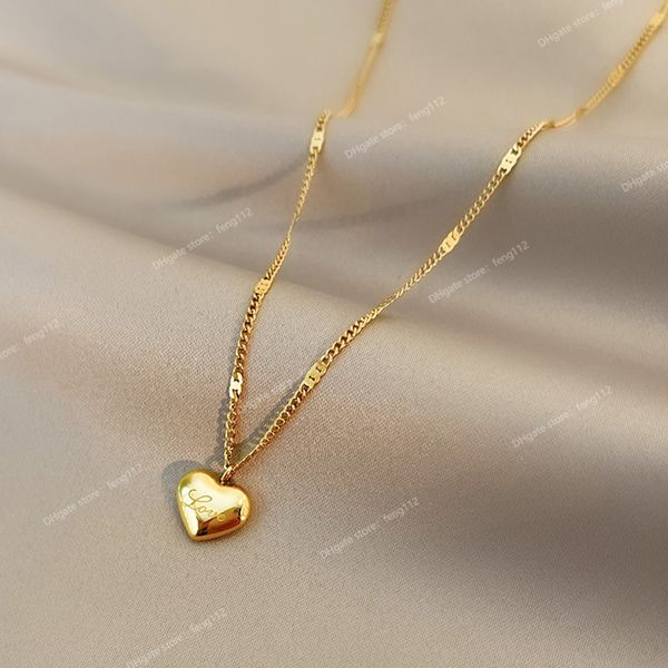 316l stainless steel gold color love heart necklaces for women chokers chain 2022 trend fashion festival party girl gift jewelry fashion jew, Silver
316l stainless steel gold color love heart necklaces for women chokers chain 2022 trend fashion festival party girl gift jewelry fashion jew, Silver