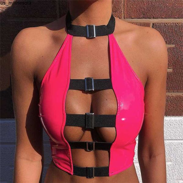 diy tanks camis hirigin pu leather buckle crop women club wear rave outfit festival clothing backless halter tank spring summer j230418, Black
diy tanks camis hirigin pu leather buckle crop women club wear rave outfit festival clothing backless halter tank spring summer j230418, Black