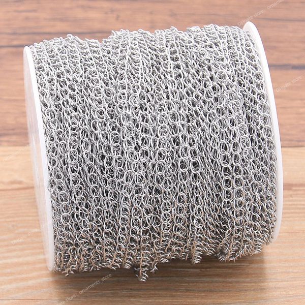 5 meters/lot 3 size stainless steel polishing necklace tail chains for diy jewelry findings making materials handmade supplies jewelry makin, Blue;slivery
5 meters/lot 3 size stainless steel polishing necklace tail chains for diy jewelry findings making materials handmade supplies jewelry makin, Blue;slivery