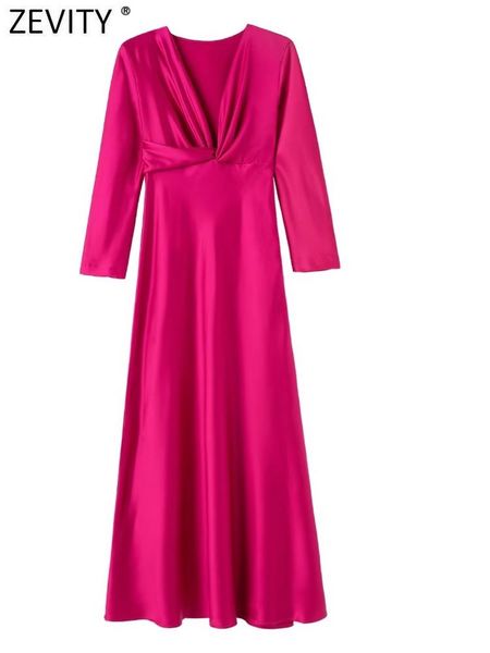 dresses zevity new women fashion pleats knotted design solid soft satin midi dress office lady business kimono slim party vestido ds2403, Black;gray
dresses zevity new women fashion pleats knotted design solid soft satin midi dress office lady business kimono slim party vestido ds2403, Black;gray
