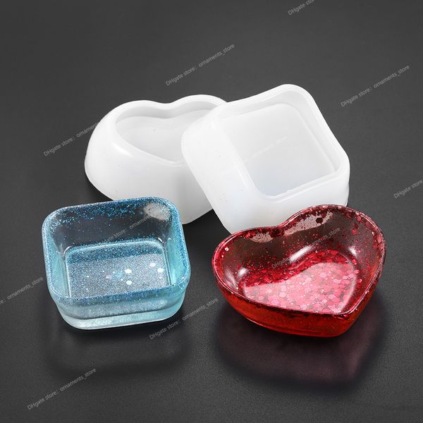 1pcs heart shape jewelry epoxy casting molds round dish uv epoxy resin molds tools for diy jewelry making findings accessories jewelry acces
1pcs heart shape jewelry epoxy casting molds round dish uv epoxy resin molds tools for diy jewelry making findings accessories jewelry acces