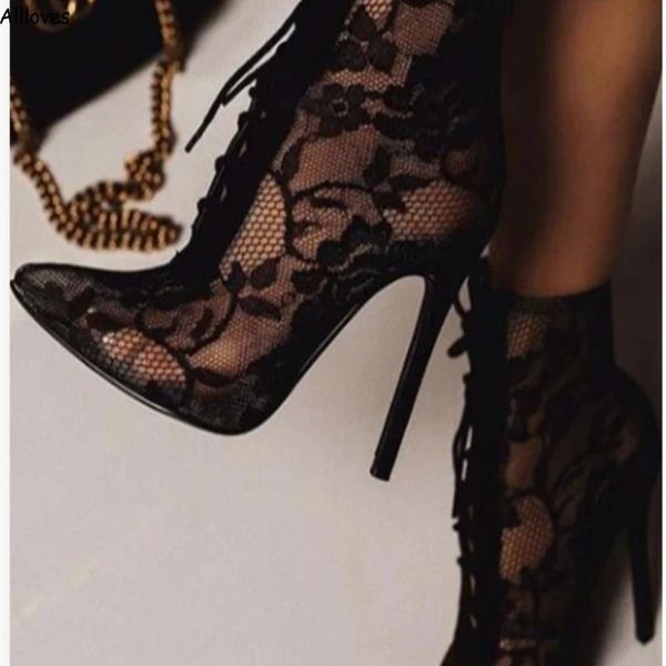 black mature lace women boots wedding shoes for bride high heel mesh pumps floral lace-up thin high heels ladies ankle pointed toed party sh
black mature lace women boots wedding shoes for bride high heel mesh pumps floral lace-up thin high heels ladies ankle pointed toed party sh