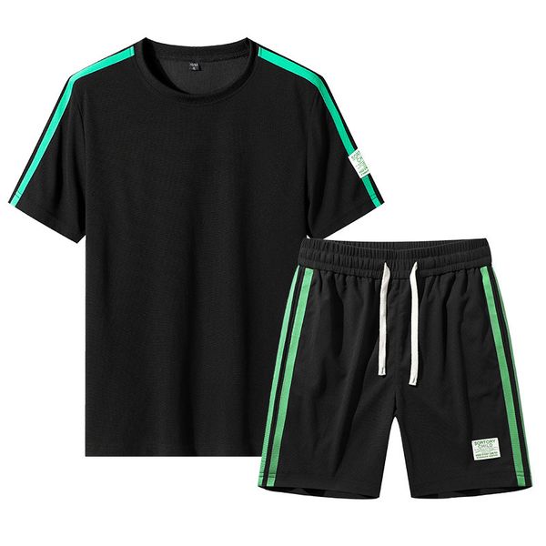 men's tracksuits summer quick dry men's tracksuits suit casual printed short sleeve t shirt short pants 2 peice joggers running se, Gray
men's tracksuits summer quick dry men's tracksuits suit casual printed short sleeve t shirt short pants 2 peice joggers running se, Gray