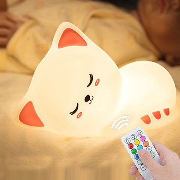lamps shades soft silicone led night light usb rechargeable cute cat night lamp for children baby kids cartoon warm light decorative light 2
lamps shades soft silicone led night light usb rechargeable cute cat night lamp for children baby kids cartoon warm light decorative light 2